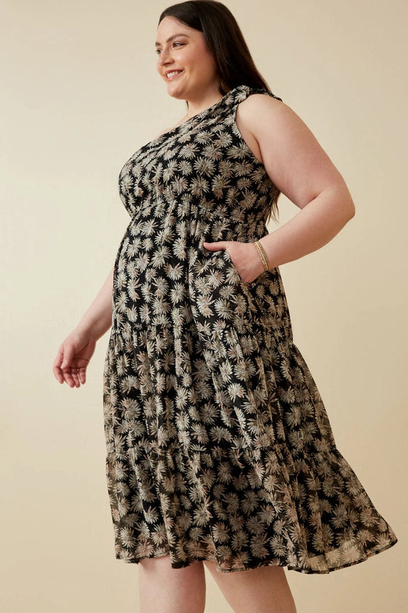 Monterey Floral One Shoulder Dress – FR & Company