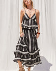 Ivy Ruffled Maxi Skirt