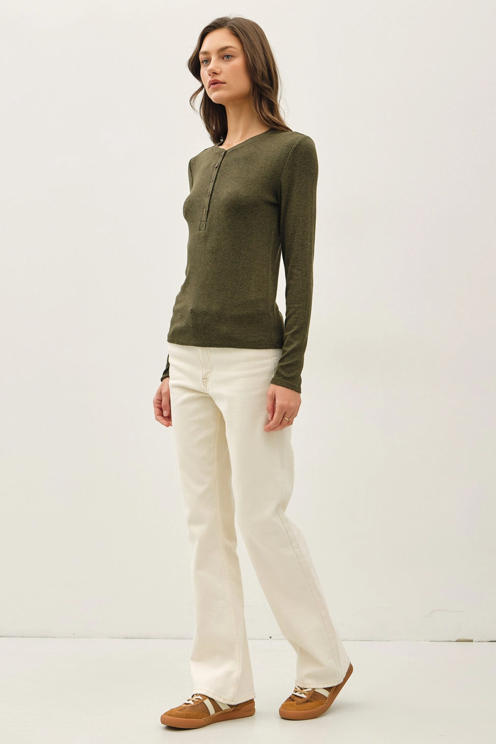 Harris Ribbed Longsleeve Henley