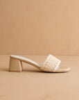 Willa Natural Jute Mule Slide