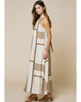 Gianna Geo Halter Maxi Dress