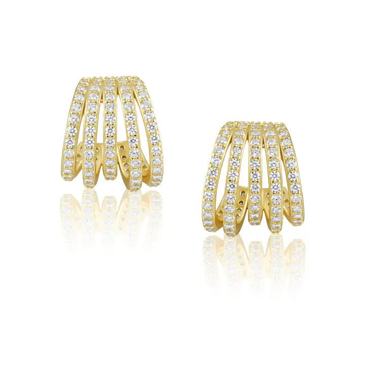 Catalina Cubic Zirconia Huggies
