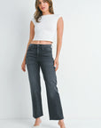 Slim Palazzo Denim