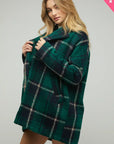 Martha Plaid Jacket - Plus Size