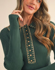 Lena Embroidered Sweater