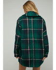 Martha Plaid Jacket - Plus Size