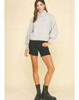 Treda Turtle Neck Knit Sweater