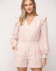 Hadley Eyelet Romper- FINAL SALE ITEM