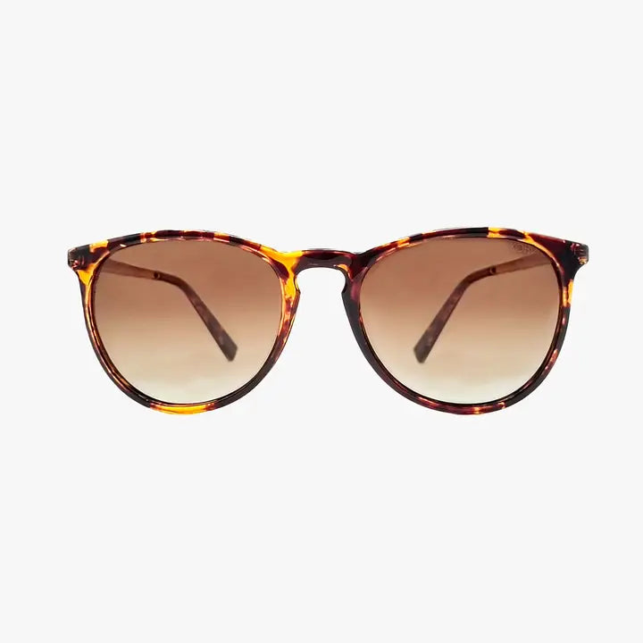 Hale Tortoise Round Sunglasses