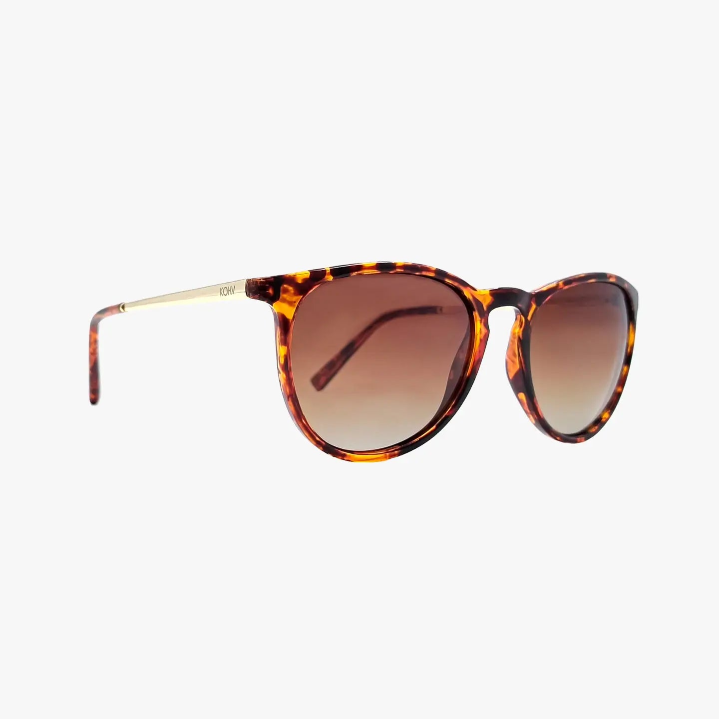 Hale Tortoise Round Sunglasses