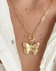 Hannah Butterfly Necklace