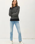 Heather Mock Neck Sweater