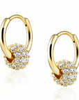 Esme Cubic Zirconia Huggies