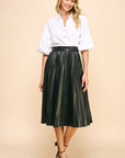 Bella Pleated Skirt