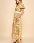 Kayla Button Down Maxi Dress