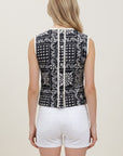 Bobbi Bandana Patchwork Top
