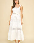 Molly Eyelet Detail Dress