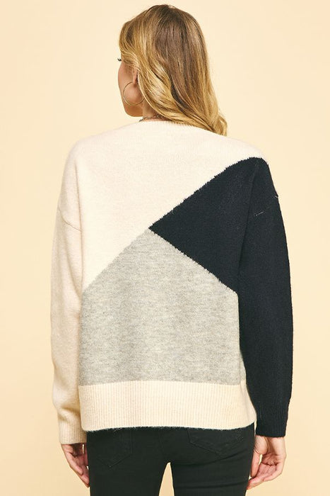 Maggie Colorblock Sweater