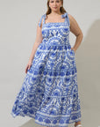 Isla Tiered Maxi Dress - Plus Size