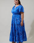 Isla Tiered Maxi Dress - Plus Size