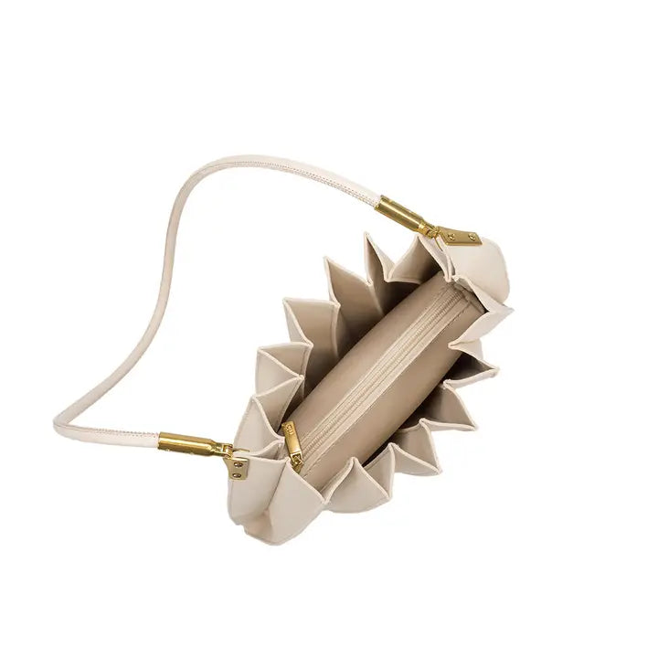 Carrie II Pleated Shoulder Bag