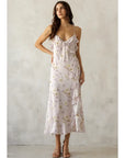 Flora Ruffle Slip Dress