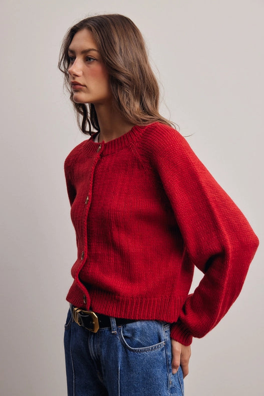 Kendall Knit Button Front Cardigan