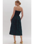 Karly Strapless Midi Dress