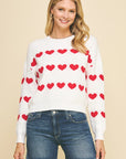 Katy Heart Sweater