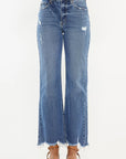 High Rise Wide Leg Denim