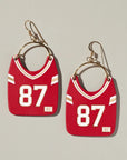 Kansas City Jersey Earrings