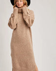 Turtleneck Sweater Dress