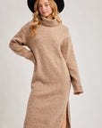 Turtleneck Sweater Dress