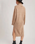 Turtleneck Sweater Dress