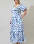 Leah Maxi Dress - Plus Size