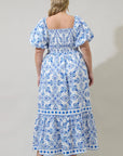 Leah Maxi Dress - Plus Size