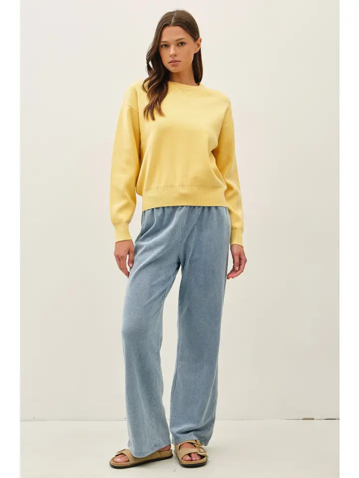 Billie Boyfriend Pullover Sweater