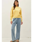 Billie Boyfriend Pullover Sweater