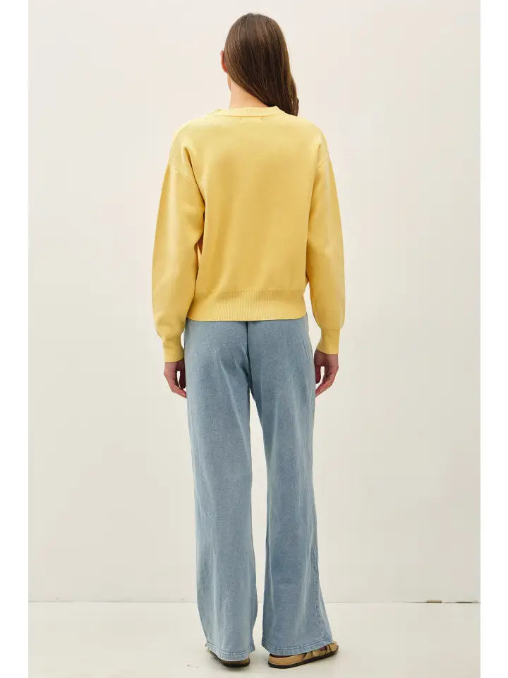 Billie Boyfriend Pullover Sweater