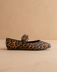 Sarah Leopard Ballet Flat