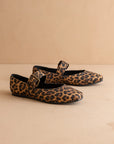 Sarah Leopard Ballet Flat