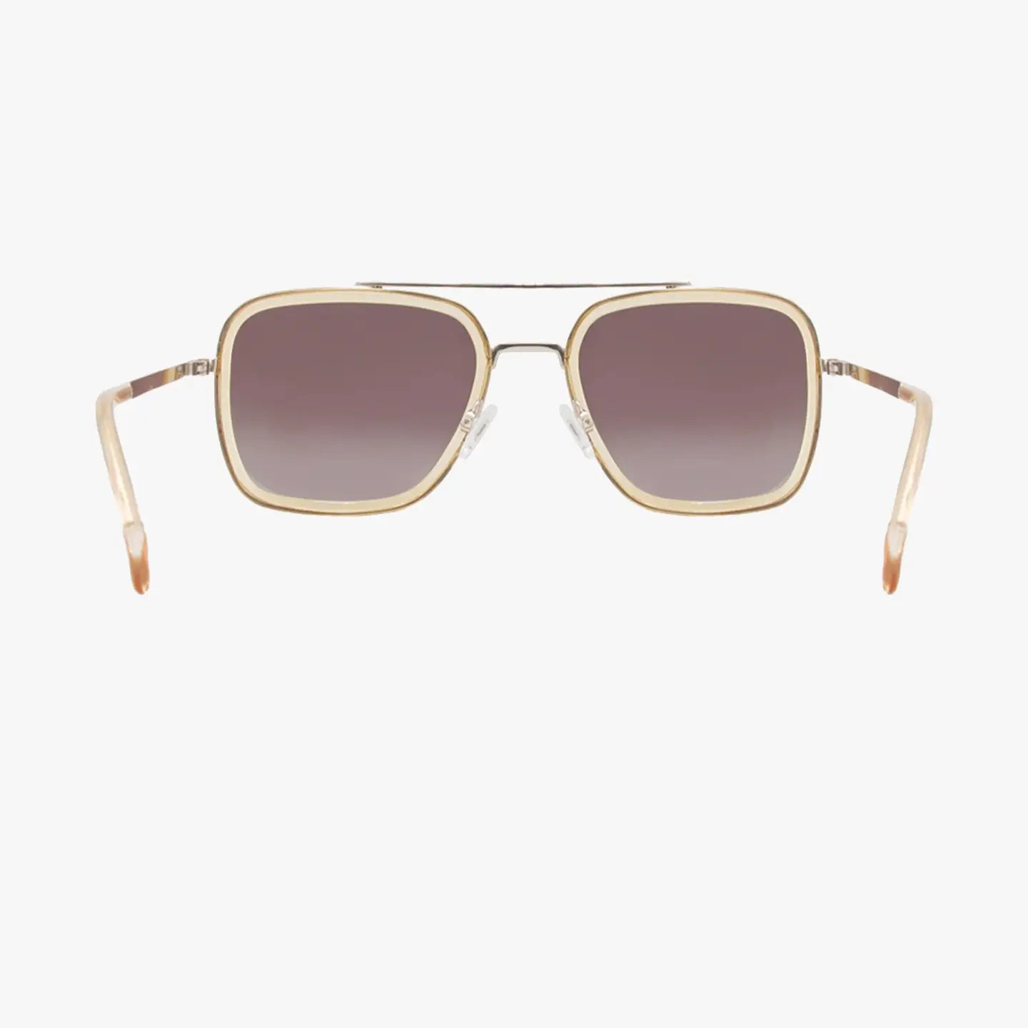 Lex Champagne Metal Sunglasses