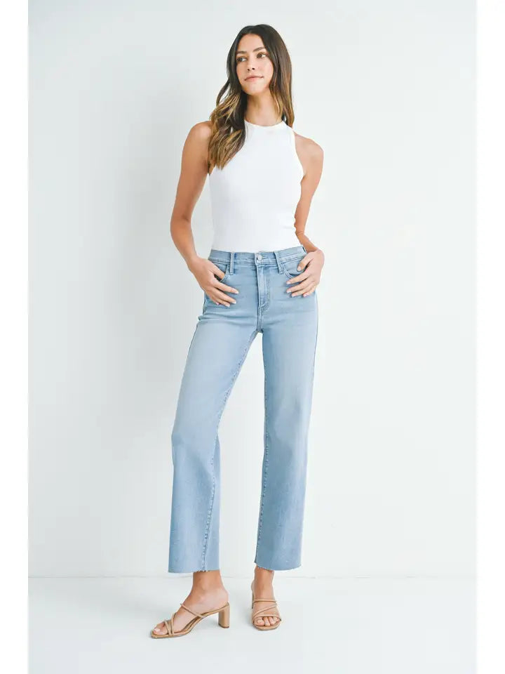 Slim Palazzo Denim