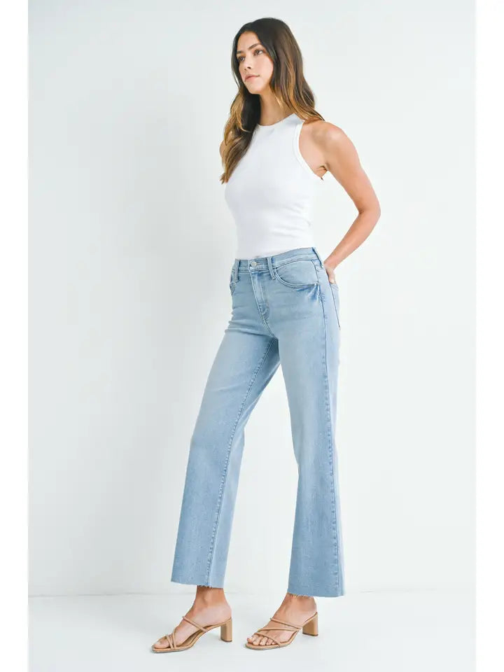 Slim Palazzo Denim