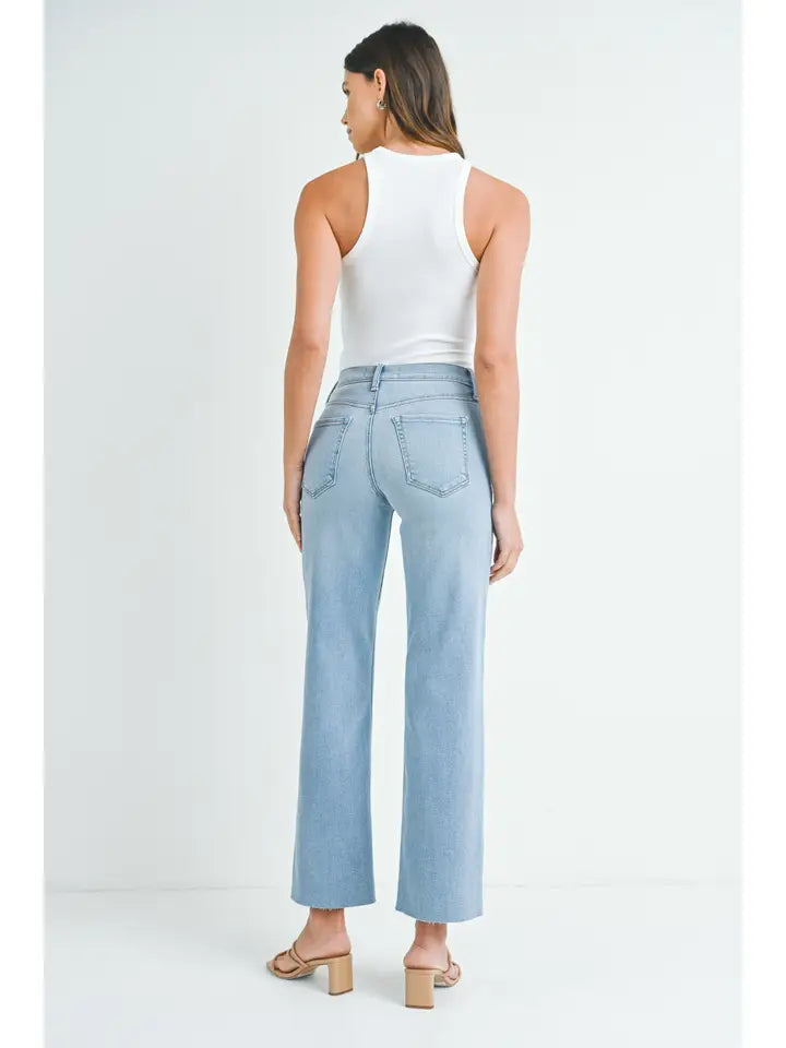 Slim Palazzo Denim