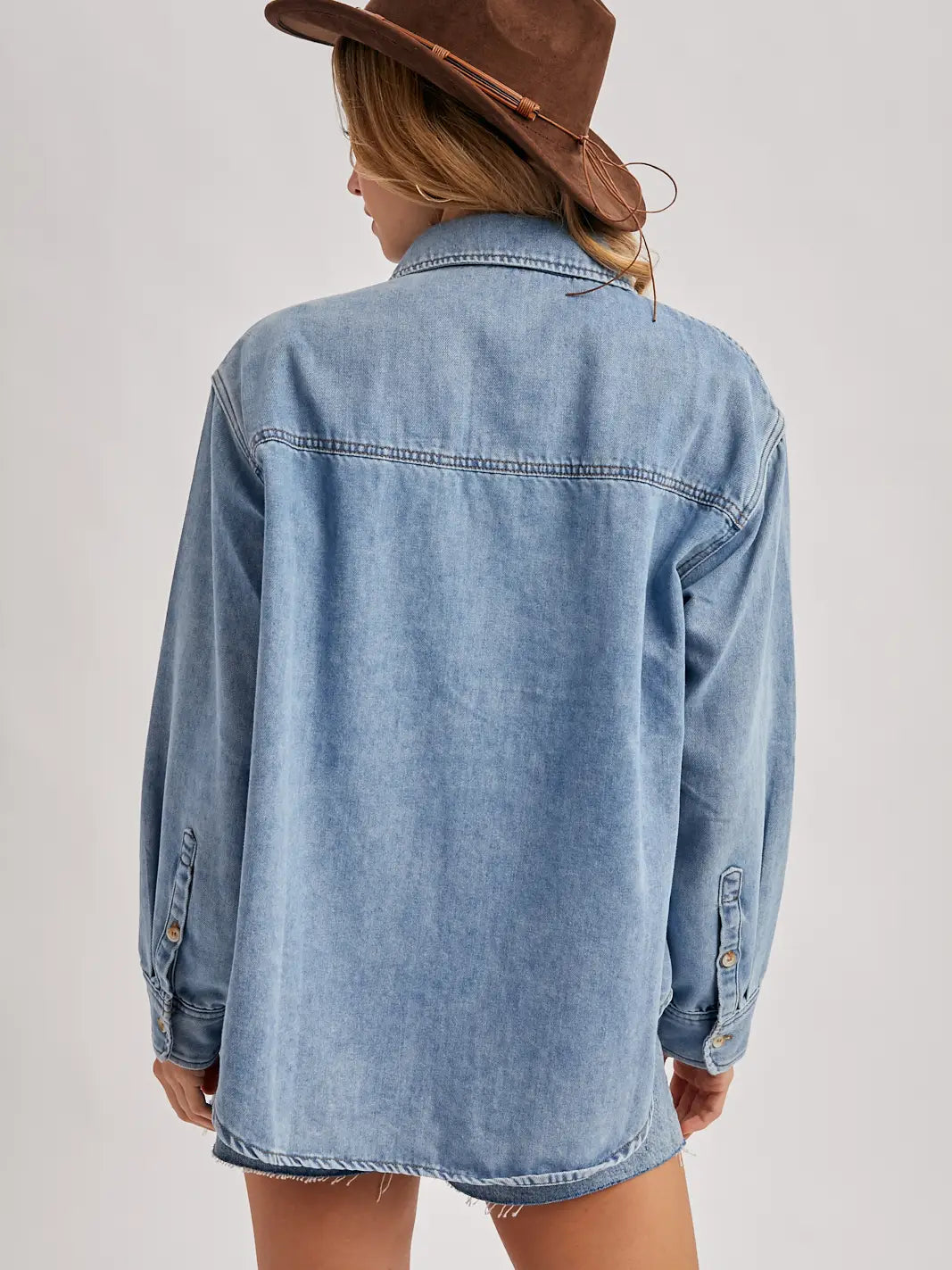 Georgia Denim Button Down