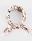 Vivienne Floral Square Satin Scarf