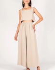 Linen Wide Leg Pants