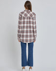 Lisa Plaid Flannel Shirt - Plus Size