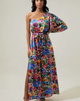 Lori One Shoulder Maxi Dress